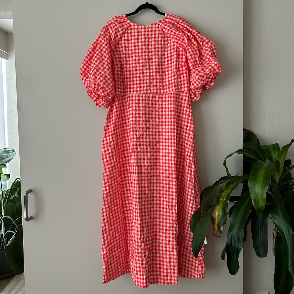 ASOS Design Gingham Maxi Dress